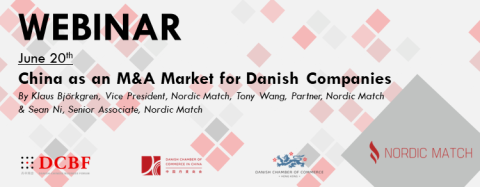China as an m&a market for danish companies