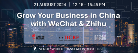 21 August 2024 Grow Your Business in China_Marketing Event by DCBF and DEA